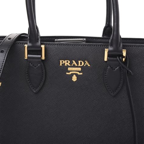 prada saffiano soft tote|prada saffiano black small.